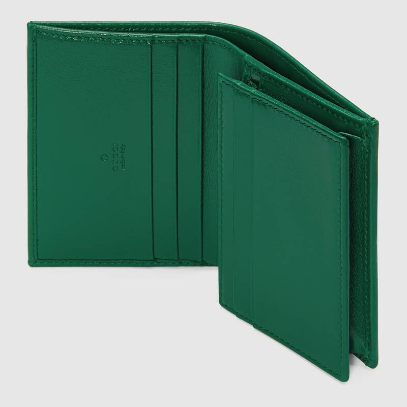 Gucci Jackie 1961 Card Case Wallet 645536 Green